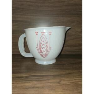 Vintage Tupperware Mix ‘n Store Measuring Bowl 8 Cup 2 qt Pitcher - No Lid